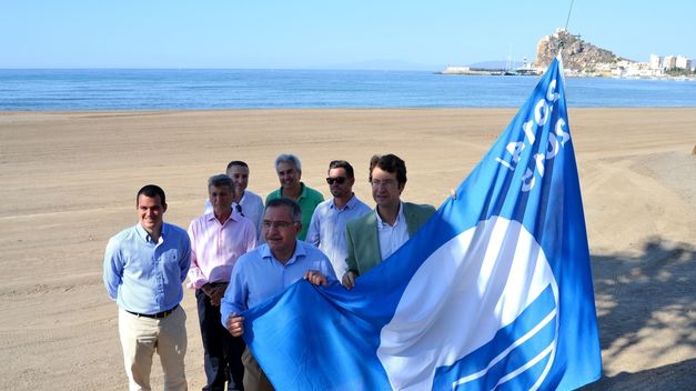 Banderas azules en Aguilas