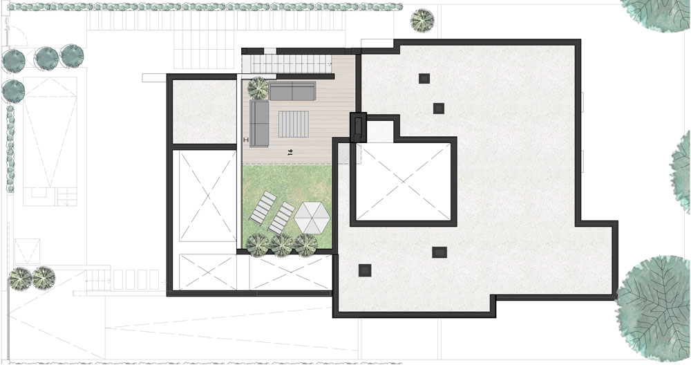 Murcia Montevida – Villas Buenavista, 4 dormitorios, modelo Base, Solarium